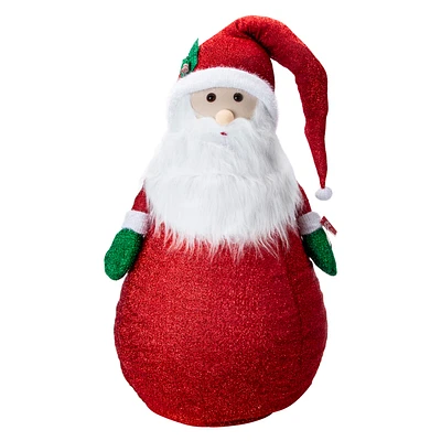 Collapsible Santa Claus Decoration 74in