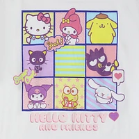 Hello Kitty And Friends® Grid Graphic Tee