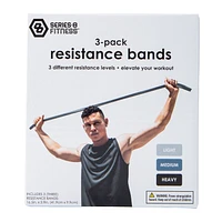 Series-8 Fitness™ Resistance Bands 3-Count