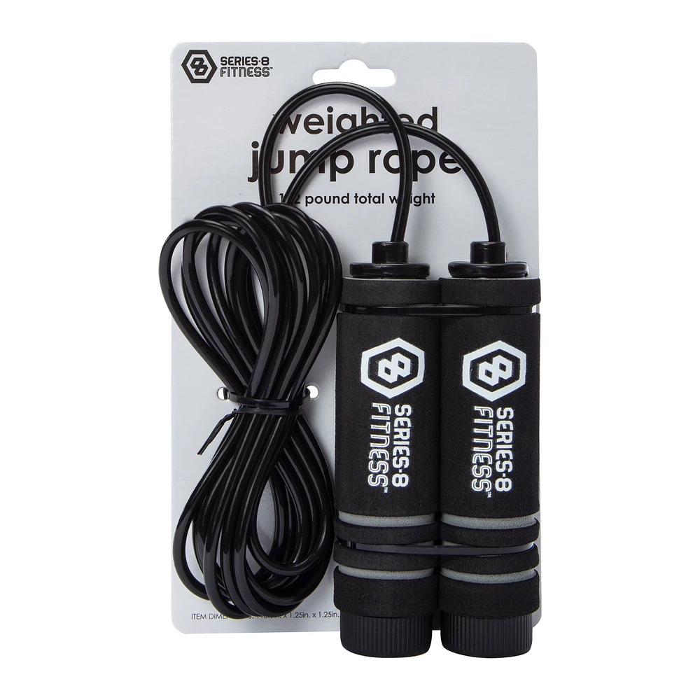 Series-8 Fitness™ Weighted Jump Rope 9ft