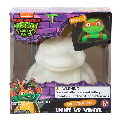 Teenage Mutant Ninja Turtles® Mutant Mayhem Color Your Own Light Up Vinyl Kit