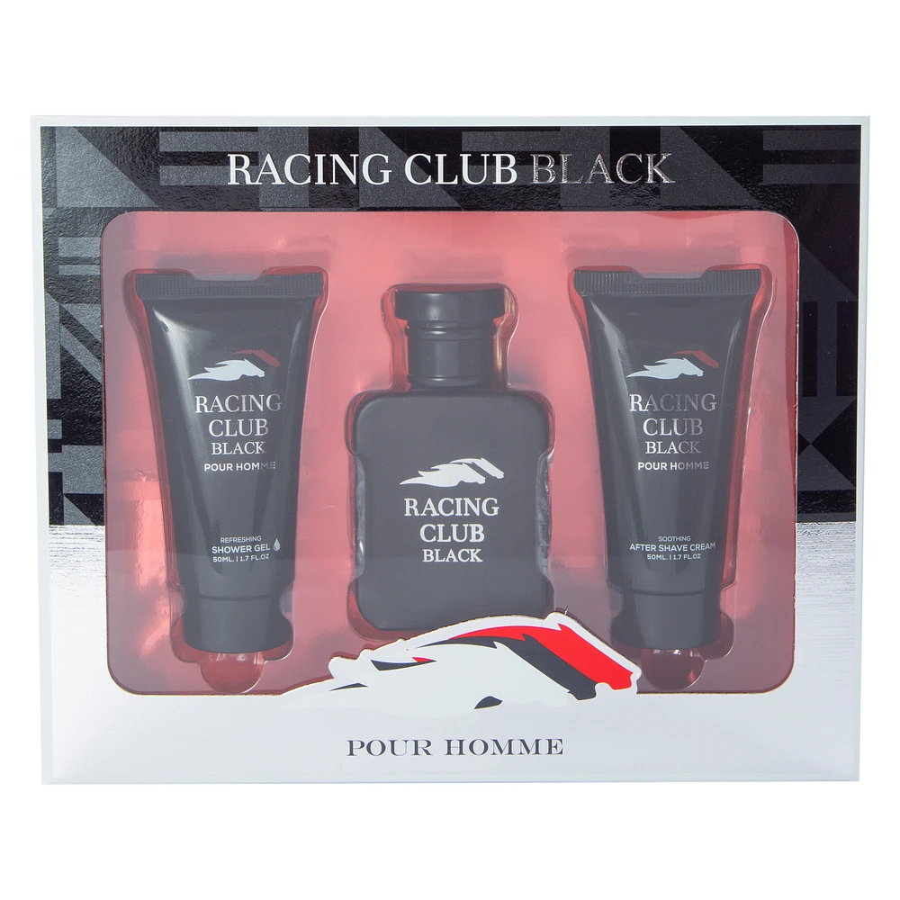 Racing Club Black Pour Homme 3-Piece Set