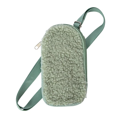 Sherpa Crossbody Phone Pouch