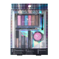 smoke & mirrors glam night out makeup kit 7-count