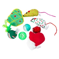 Holiday Cat Toy Stocking