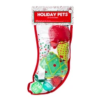 Holiday Cat Toy Stocking