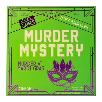 Host Your Own Murder Mystery Game Set