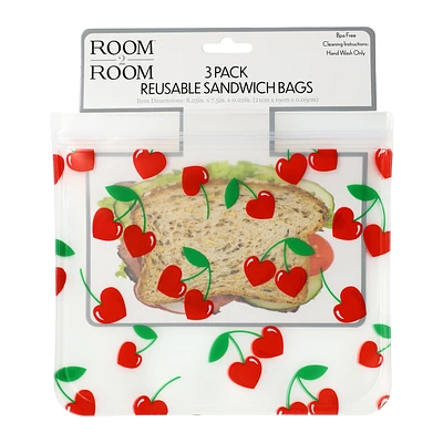 Reusable Sandwich Bags 3-Count