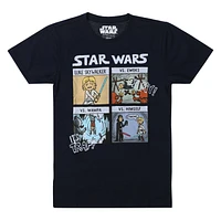 Star Wars Comic Book Graphic Tee