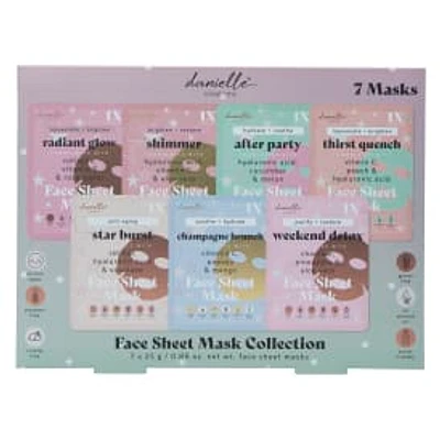 Danielle Creations® Face Sheet Mask Collection 7-Count