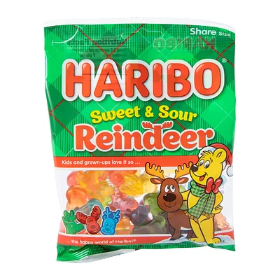 Haribo® Sweet & Sour Reindeer Gummies