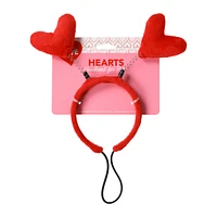 Valentine's Day Pet Heart Headband