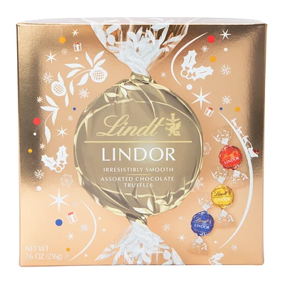 Lindt® Lindor Holiday Assorted Chocolate Truffles 7.6oz