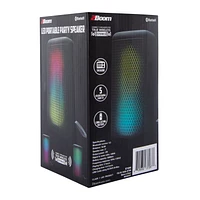 LED Bluetooth® Portable Party Speaker 3.94in x 7.09in