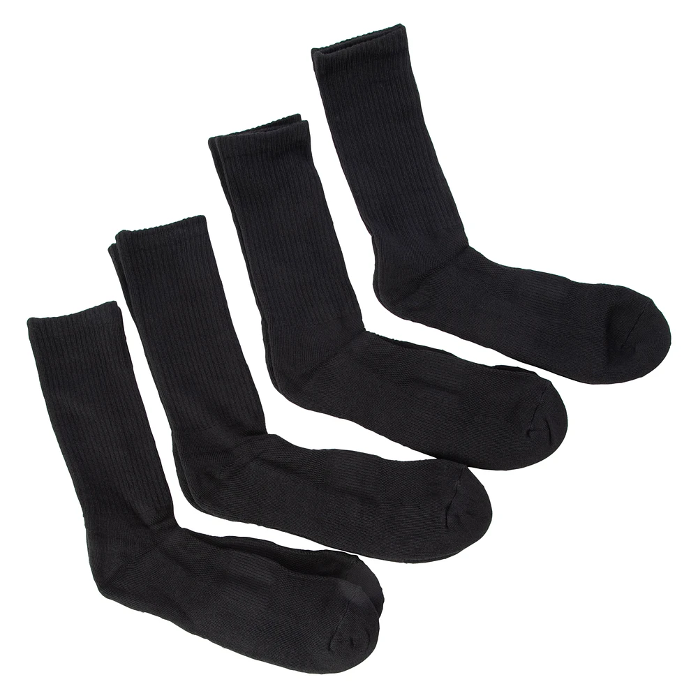 Series-8 Fitness™ Mens Performance Crew Socks 4-Pack