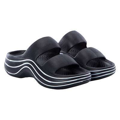 Ladies Double Band Sandals