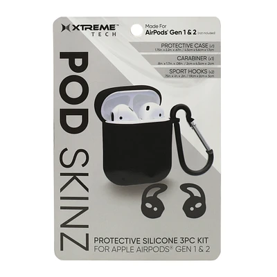Pod Skinz Silicone Accessories Kit For AirPods®