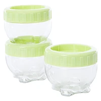 Stackable Food Storage Containers 3-Count
