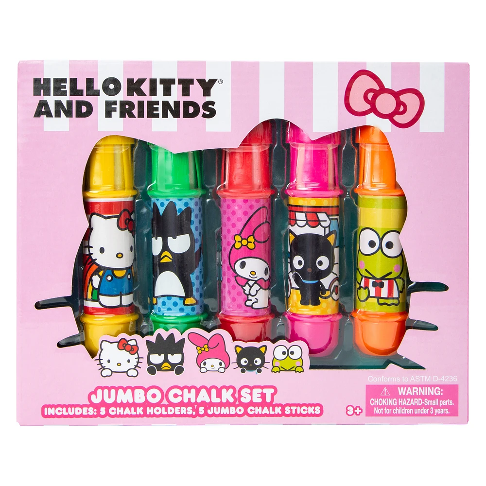 Hello Kitty And Friends® Jumbo Chalk Set 5-Pack