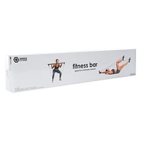 Fitness Bar With Resistance Tubes