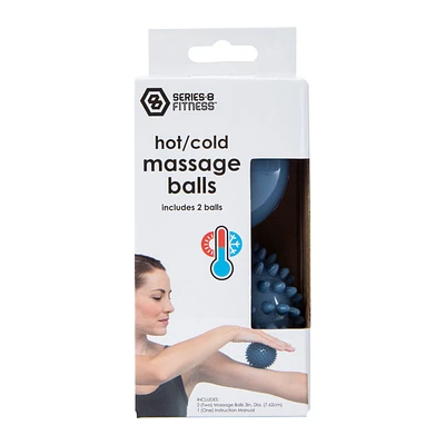 Series-8 Fitness Hot/Cold Massage Balls 2-Count