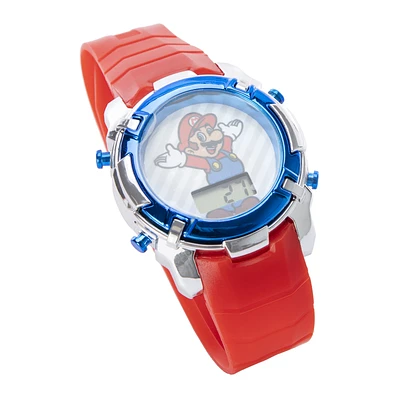 Super Mario™ Flashing LCD Watch