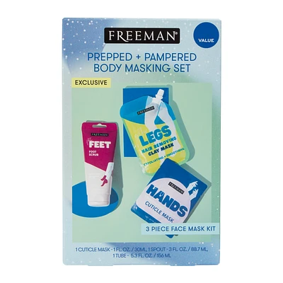 Freeman® Prepped & Pampered 3-Piece Body Masking Set