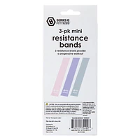 Series-8 Fitness™ Mini Resistance Bands For Legs 3-Count