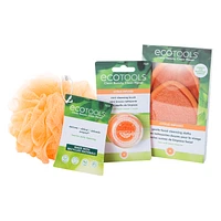 Ecotools® Peach 4-Piece Face & Body Kit