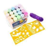 4-In-1 Sidewalk Chalk Set