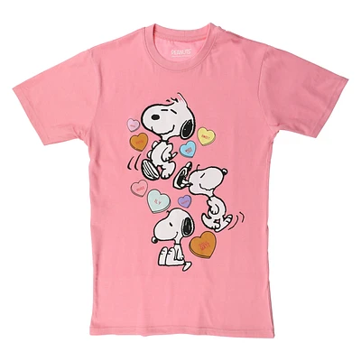 Peanuts® Snoopy™ Conversation Hearts Graphic Tee