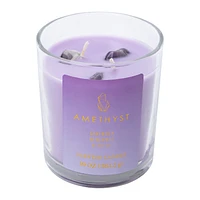 Crystal Scented Candle With Gems 10oz