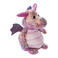 Cute & Sparkly Dragon Plush 10.5in