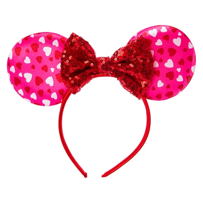 Disney Minnie Mouse Ears Heart Headband