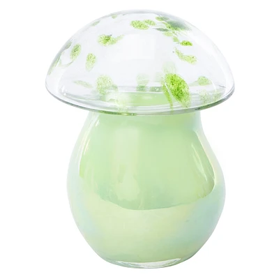 Glass Mushroom Candle