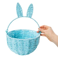 Woven Bunny Easter Basket