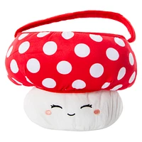 Plush Mushroom Easter Basket