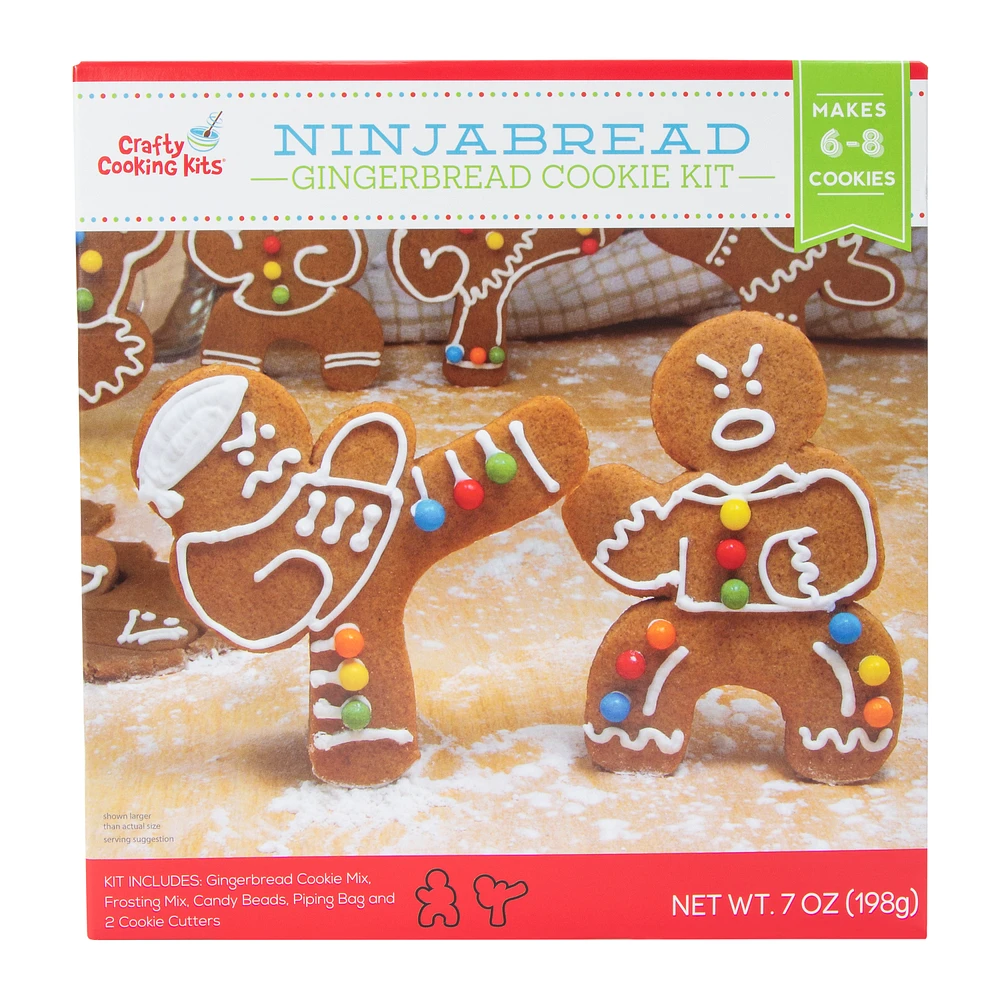 Ninjabread Gingerbread Cookie Kit