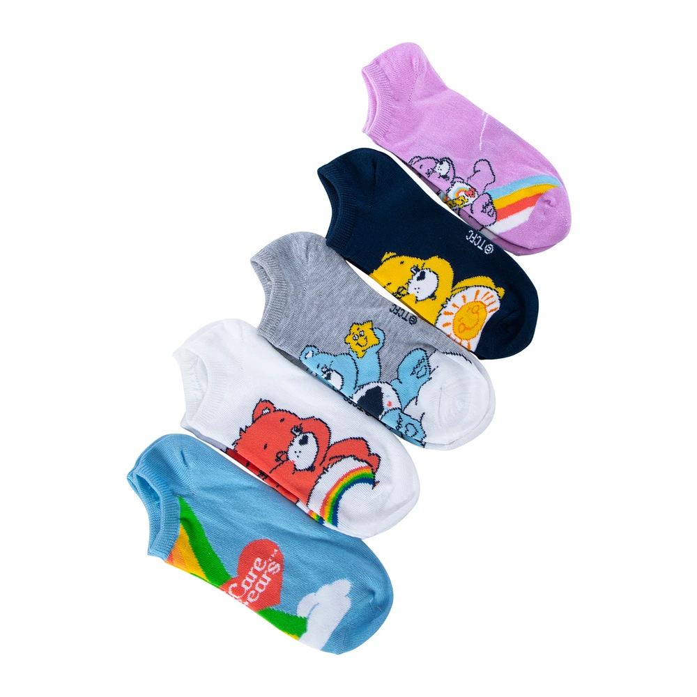 Ladies Care Bears™ Low-Cut Socks 5-Pack