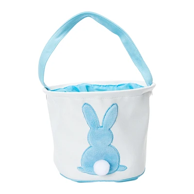 Bunny Tail Canvas Easter Basket