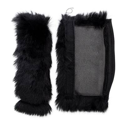 Faux Fur Seatbelt Covers 2-Pack