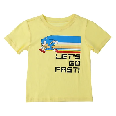 Kid's Sonic The Hedgehog™ 'Let's Go Fast' Graphic Tee
