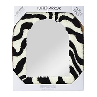 Floral Tufted Mirror