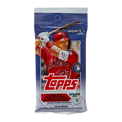 Topps® Baseball Cards 2023 Update Series 14-Card Pack