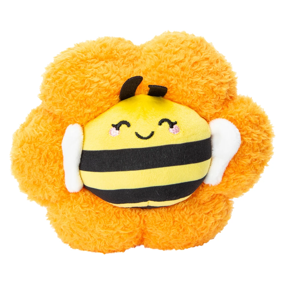 Animal Flower Plush 6in x 5.5in