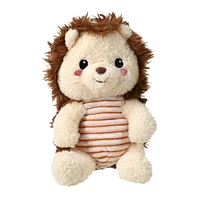 Fuzzy Sitting Animal Plush 9in