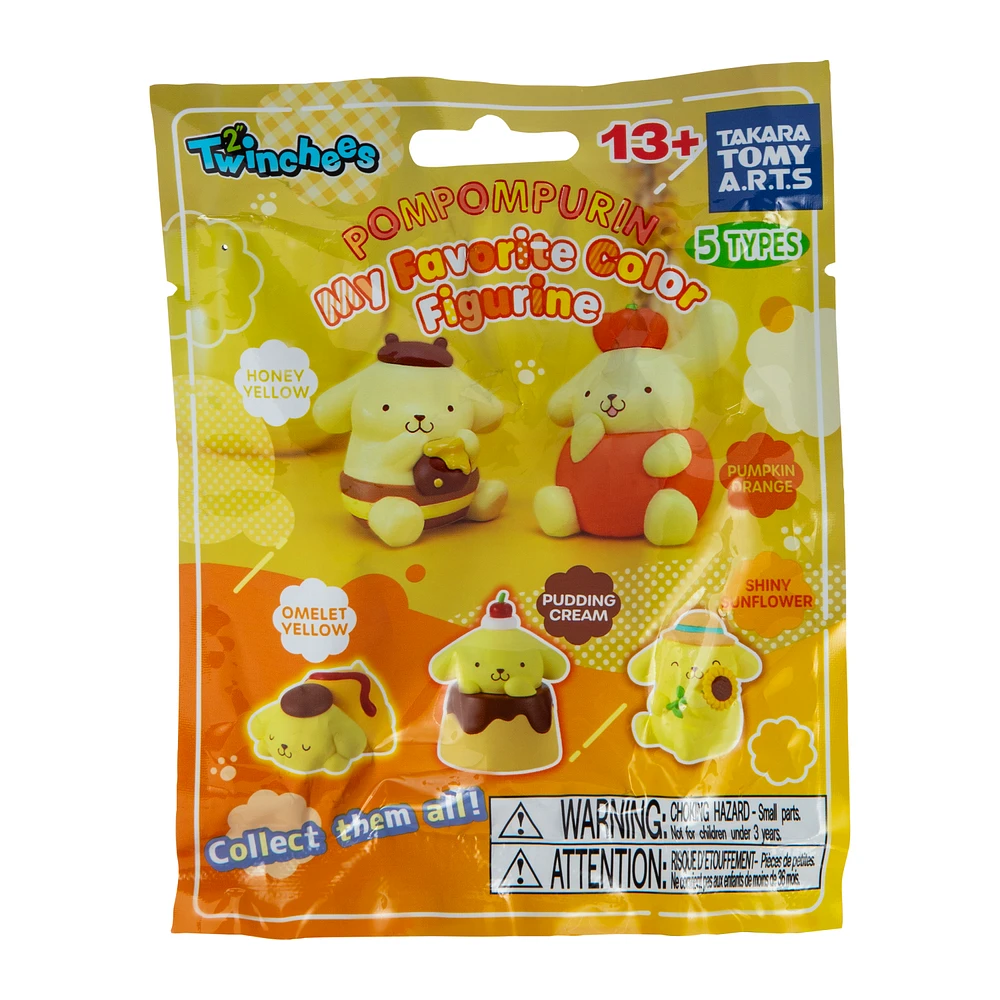 Sanrio® Pompompurin™ My Favorite Color Figurine Blind Bag