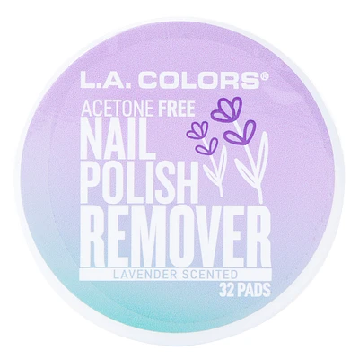 L.A. Colors® Scented Nail Polish Remover Pads 32-Count