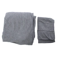 Twin XL Fitted Sheet & Pillowcase Set