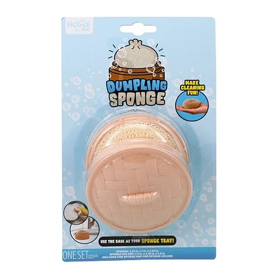 Dumpling Sponge And Sponge Holder